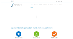 Desktop Screenshot of biomatlante.com
