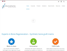 Tablet Screenshot of biomatlante.com